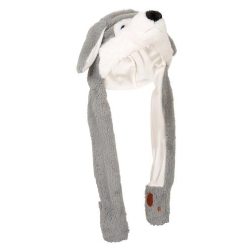 Mountain Warehouse Childrens/Kids Cuddly Wolf Trapper Hat