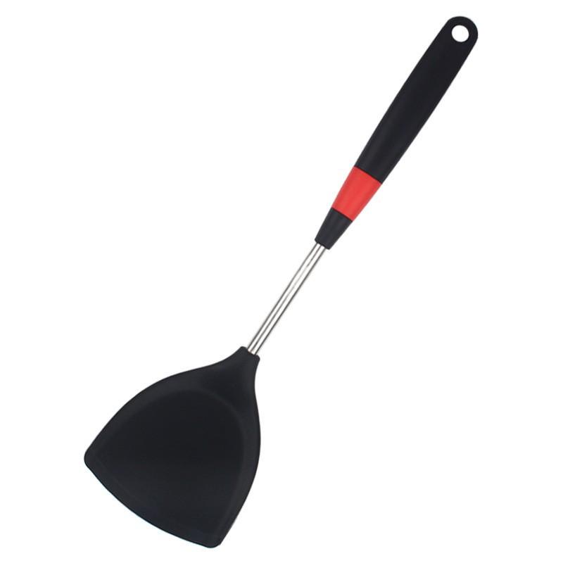 Silicone Spatula Set: Frying, Soup, Rice, Noodle Strainer, Hot Pot, Cooking Tools