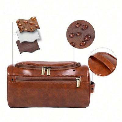 Men's Toiletry Bag Portable Large-capacity Storage Business Trip Waterproof Cosmetic Bag Women's Storage Bag Urban Simplicity