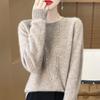 Fashion Wool Sweater Cashmere Pullover O-Neck Long Sleeve Women Knitwear Autumn Winter Clothing Tops