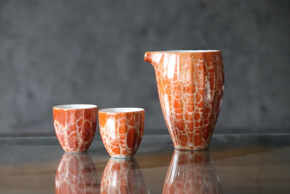 Awasaka Mino Ware White Sake Cup Diameter X Height Capacity Microwave and Dishwasher Made In "Champagne" (Ochoko) Approx. 5.5 5.5cm, Approx. 50ml,