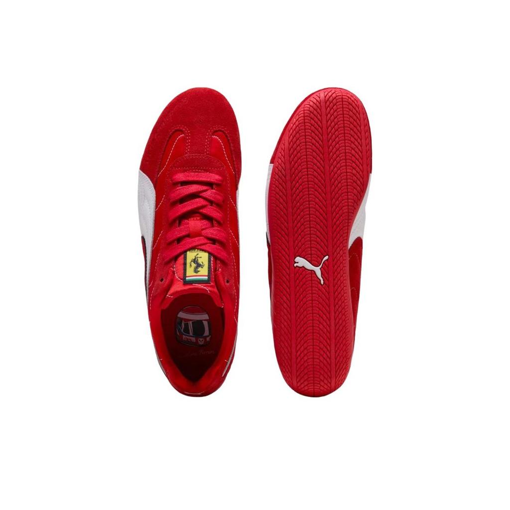 Puma Ferrari Monza X Speedcat Rosso Corsa White Men Sneakers Red Puma-White Puma-Black 309077-01