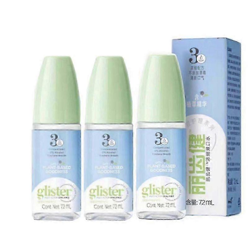 Amway Glister Mouthwash Concentrate - 72ml Bottle for Fresh Oral Care