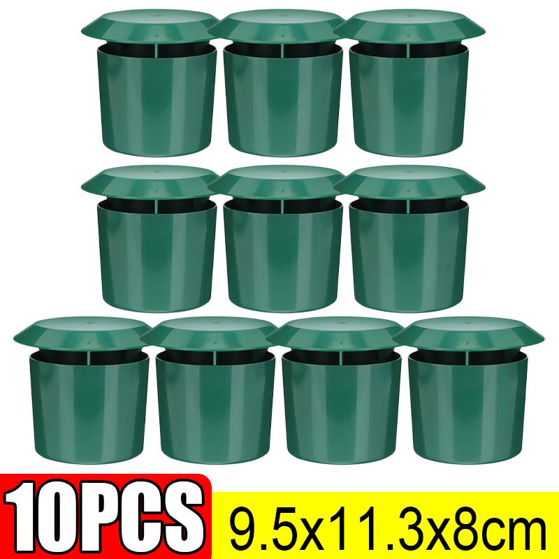 1/20pcs Snail Trap Catcher Garden Slug Cage Snail Cage Slug Pest Repeller Reusable Plastic Snail Trap Plants Farm Protector Tool