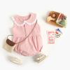 Summer Cotton Baby Bodysuit Newborn Cute Plaid Clothing for Baby Girls Sleeveless Princess Toddler Infant Bodysuits
