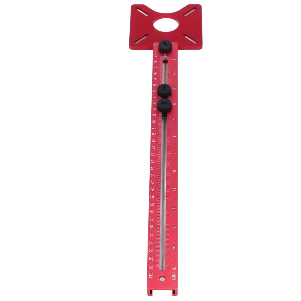 Router Milling Bracket Thickened Aluminum Alloy Trimmer Circle Cutting Jig for Woodworking