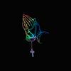 Car Interior Stickers Color Car Prayer Gesture Laser Stickers God Jesus Christ Fashion Car Body Styling Decorative Stickers