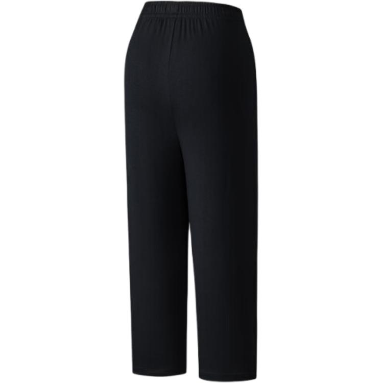 Anta Lifestyle Series Letter Mid-Rise Breathable Versatile Straight-Leg Sports Pants Women bottoms 162538310-2