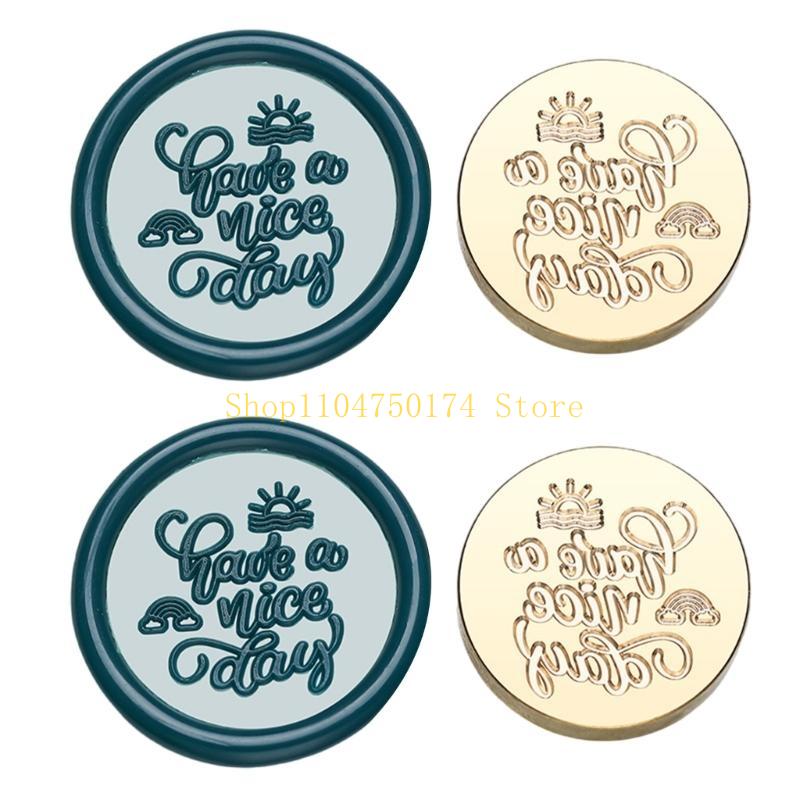 Seal Stamp Head Replacement Antique Embossed Sealing Stamp Head for Envelope top sale