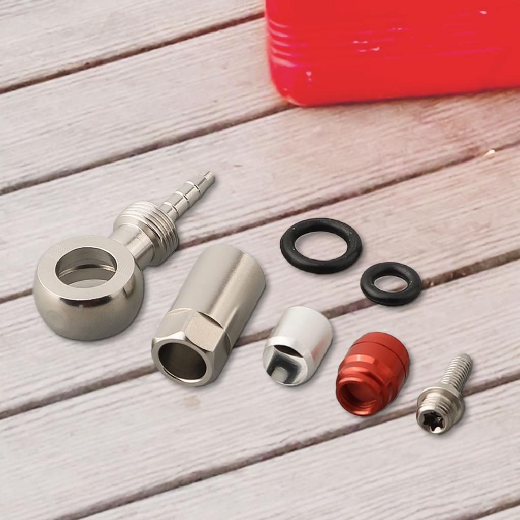 Adapter End Banjo For-SRAM Hose Connector Bike Cable Bicycle Oil Needle