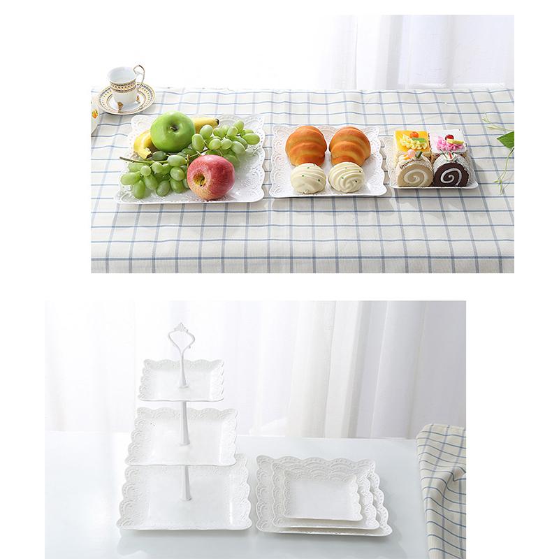 2/3 Katlı Cupcake Standı Servis Standı Tatlı Kulesi Meyve Tepsisi Çay Partisi Bebek Partisi Düğün Noel Partisi İçin