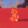 Small Transparent Resin Dragon Ornaments Cartoon Auspicious Dragons Dragon Figurine  Children