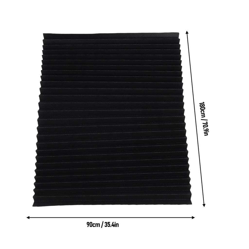 RV Blinds Shades RV Blinds Full Blackout Non Woven Fabric No Drilling Adhesive Motorhome Window Blinds Shades RV Pleated Shades
