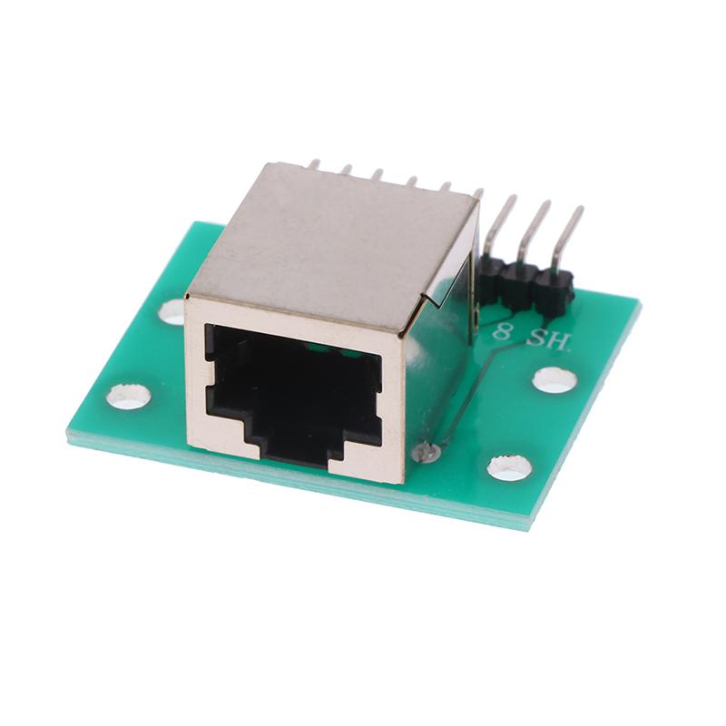 1Pcs Rj45 Adapter Board To Xh2.54 Modular Ethernet Connector Adapter Network Interface + Breakout Board + Pin Header