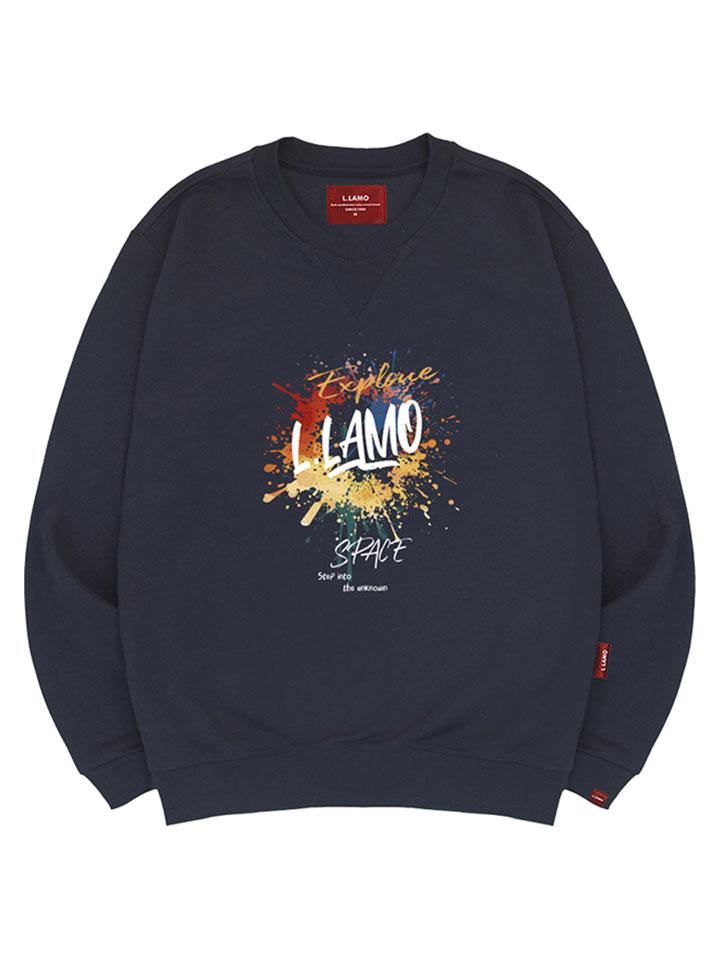 Ellamo Explode Sweatshirt Unisex Big Size S~4Xl (Type A)