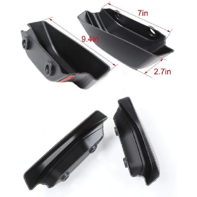 Front Door Handle Storage Box Organizer erts Pockets for Jeep Wrangler JL 18+