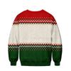 Men's Christmas  Printed Collar Sweater
