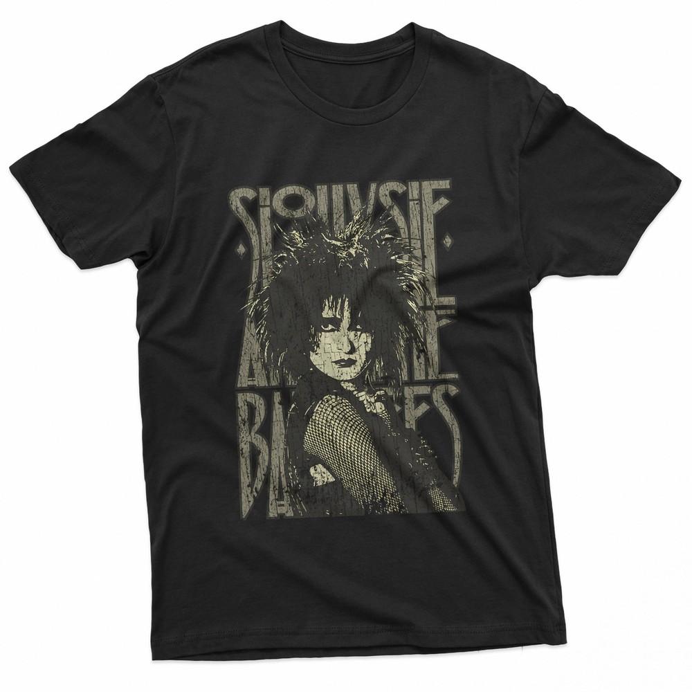 Siouxsie The Banshees 1982 Retro Rock TShirt Unisex T-Shirt XXL