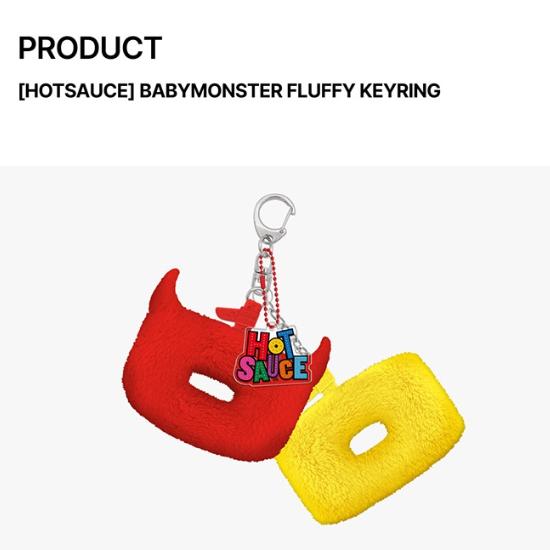 Chaveiro Fofo de Molho Picante BABYMONSTER