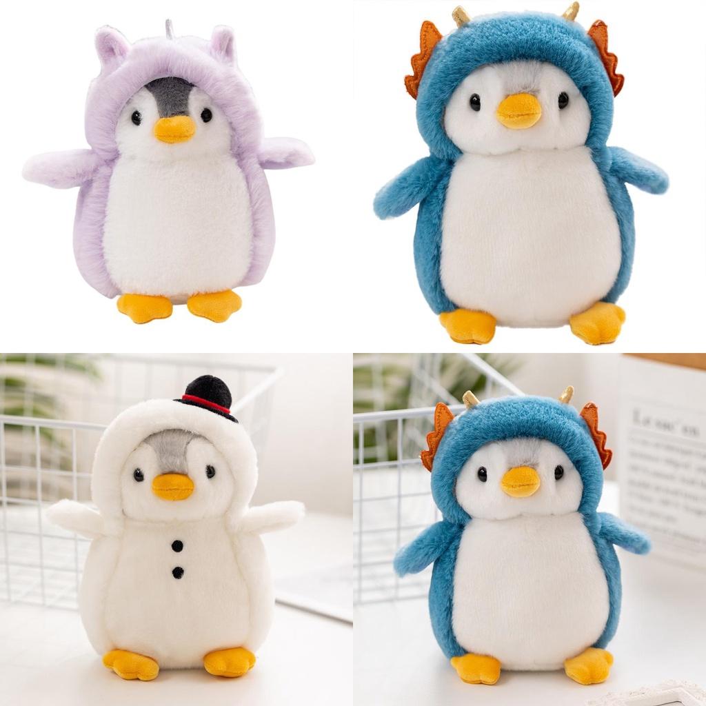 Cute And Soft Stuffed Penguin Toy For Dressing Up Perfect Gift For Business Occasions New Cross-border Product Characters)