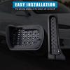 Car Gas Brake Rest Pedals for Mercedes-Benz GLE V167 C167 GLS X167 600 450 ~2024 Anti-Slip Brake Footrest Cover Accessories