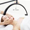16 Inch Adjustable Eye Protection Table Lamp Half Moon Beauty Lamp Desktop Bedside Tattoo Beauty Fill Light LED White/Black Height