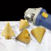 M10/M14 Thread Diamond Beveling Chamfer Bit 38/50mm Cone Punching Expanding Drill Bit Tool