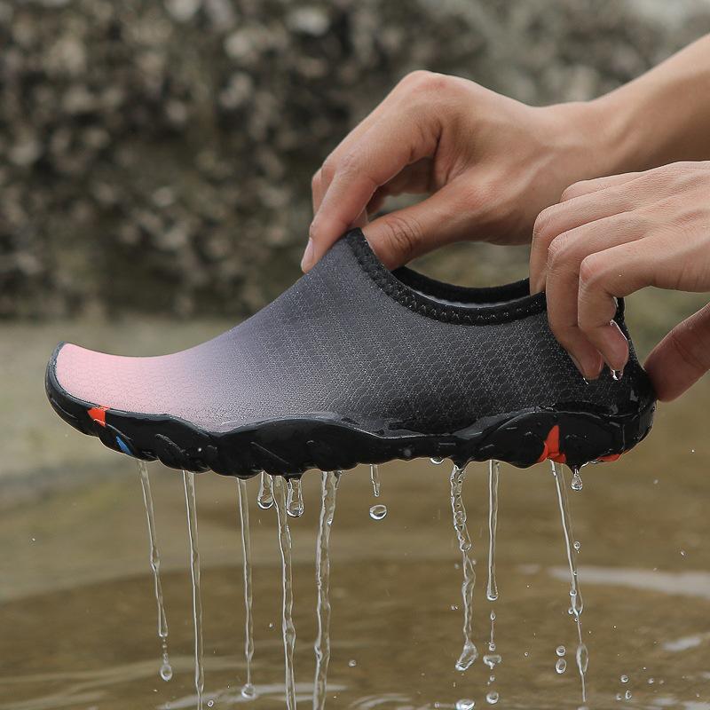 Summer Unisex Non-Slip Water Shoes: Breathable Beach and River Tracing Outdoor Swim Shoes