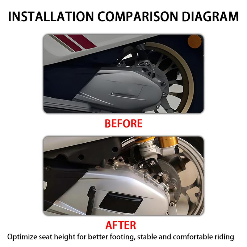 Motorcycle Accessories Shock Absorber Reduce Height Fit For Piaggio Vespa Sprint 150 Primavcra 150 Shock Absorber Height Drop