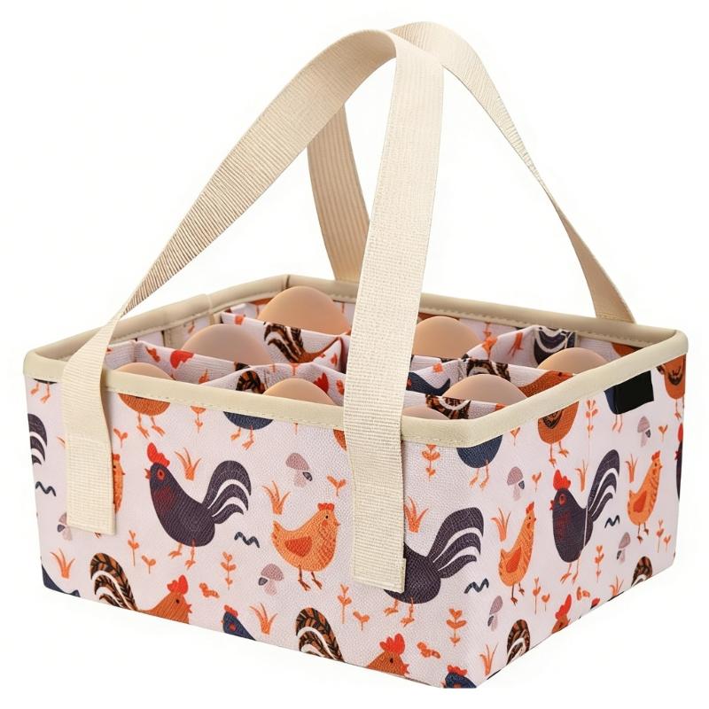 

Portable Convenient Eggs Storage Basket With Weave Design To Maintain Quality And Prevent Moisture