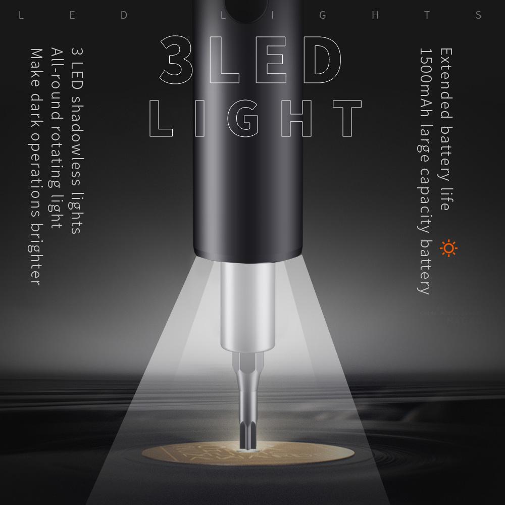 Kingsdun 120 In 1 Electric Precision Screwdriver Handy Tool Bag