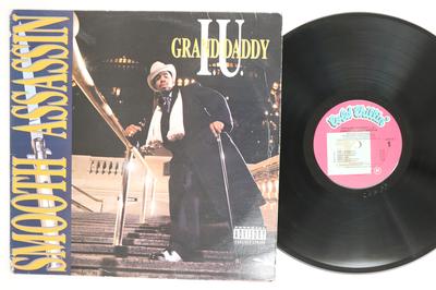 Disque LP GRAND DADDY I.U. Smooth Assassin 126341 COLD CHILLIN 1990 Rap HipHopRB US Occasion