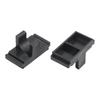 Set di 4 fibbie per carrello da campeggio per tavolo pieghevole, carrello, morsetti a scorrimento, accessori