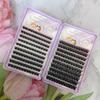 10/20/32Rows 12-16MM Thick Grafting Fake Eyelashes Curvature D DIY Lashes Extension  Daily