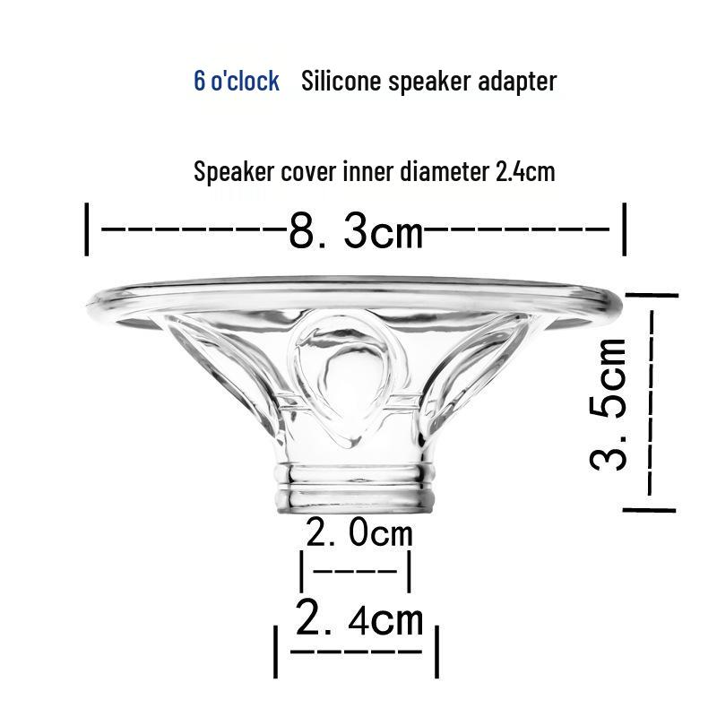 Accessoires de tire-lait en silicone: Coussinets d'allaitement en silicone liquide et Couvercle à pétales de massage