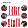 19-Piece Red & Blue Car Panel and Audio Trim Removal Tool Kit