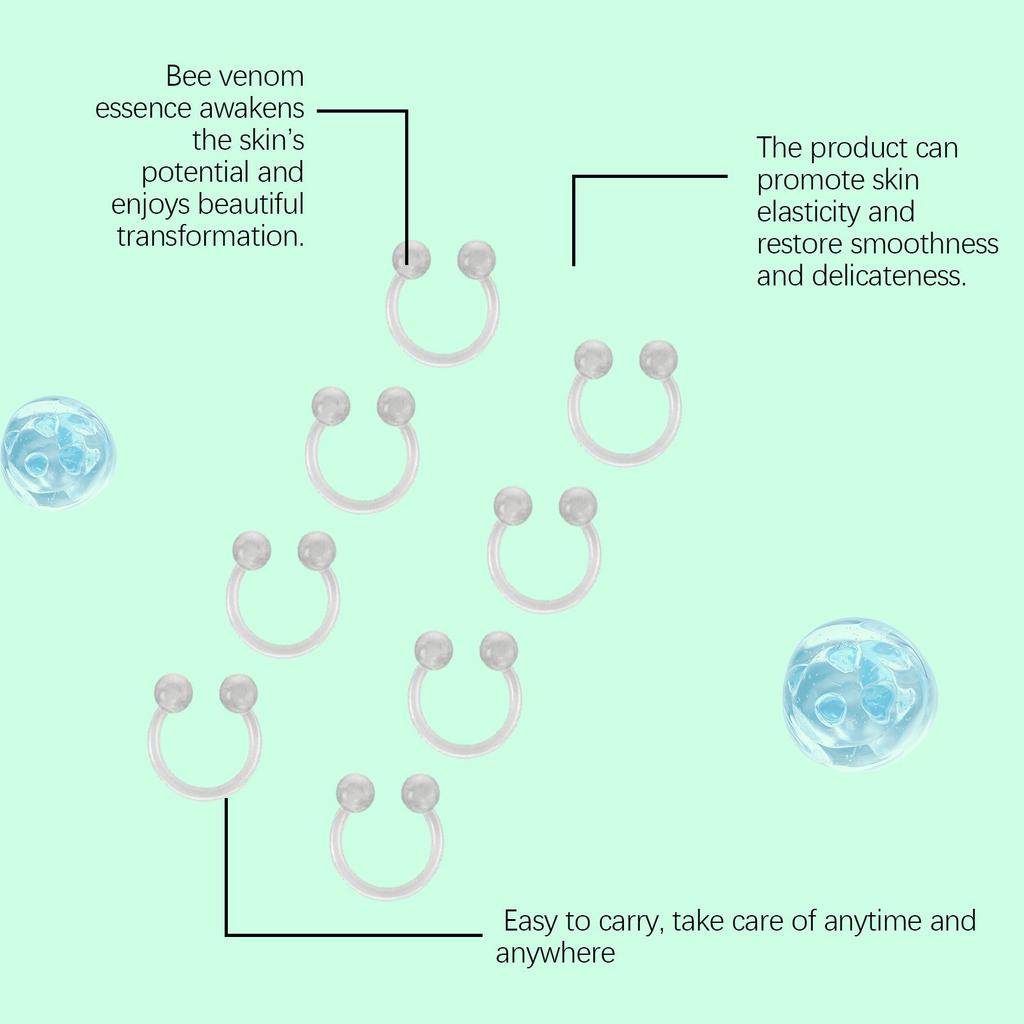 The Body Care Nose Ring Is Gentle And Comfortable, Protecting The Light And Slender Figure. It Is Convenient To Wear A Daily .