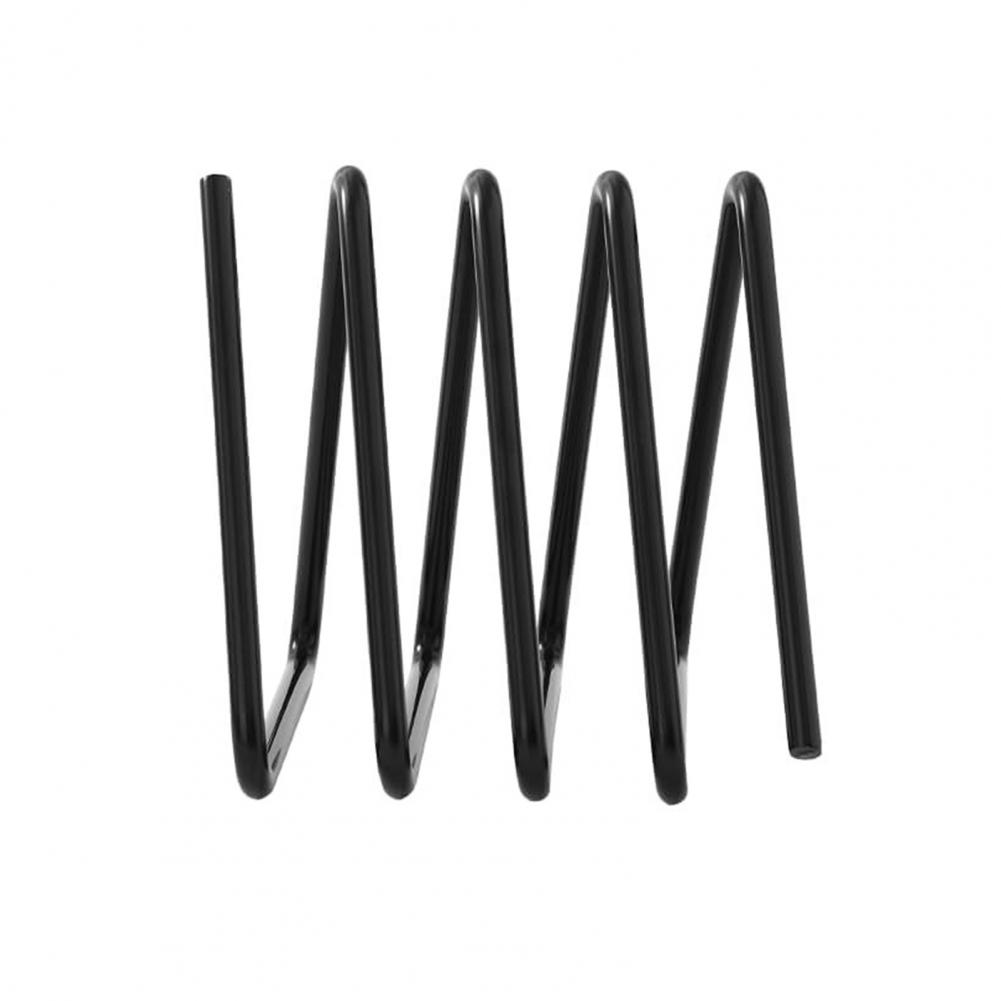 Cutting Board Organizer Black Metal Cutting Board Rack Vertical Kitchen Storage Organizer Iron Pot Lid Holder for Countertop