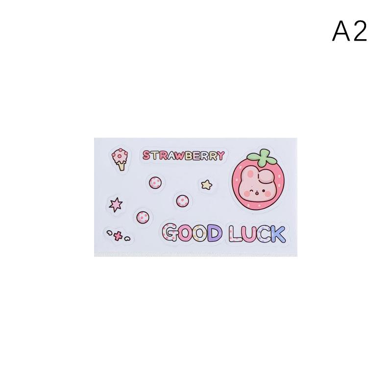 

Мультяшный прозрачный чехол для карты защитный держатель аватар блокирующий ПВХ водонепроницаемый кредитная карта защита конфиденциальности Diy наклейка as the picture