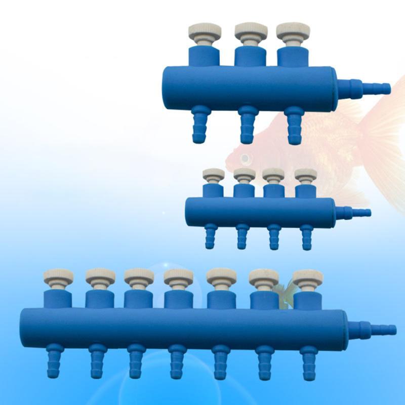 Aquarium Air  Pump  Hose  Splitter Air Distributor Adjustable Tracheal Shunt Single Hole Oxygen