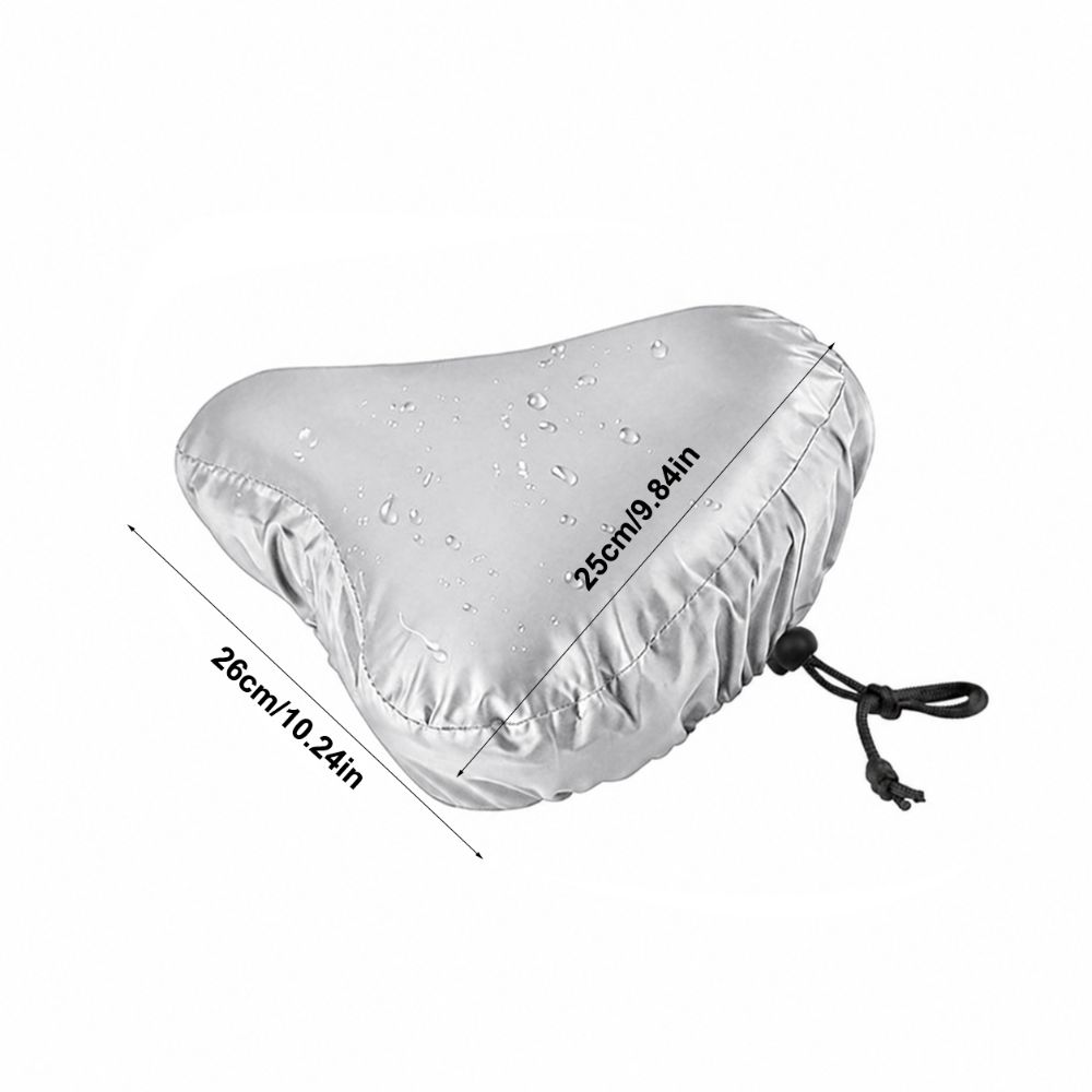 4PCS Washable Bicycle Saddle Cover with Drawstring Cycling Seat Cushion Cover  Bike Seat Protection