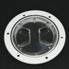 4 6 Inch Round Deck Plate Marine Boat Inspection Hatch Cover Plate Cut Out ABS Plastic Anti-corrosive Boat Deck Hatch Custom