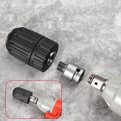 Angle Grinder Electric Drill Conversion Collet Drill Chuck for Air Impact Wrench Converter Conversion Holder Power Drill Adapter