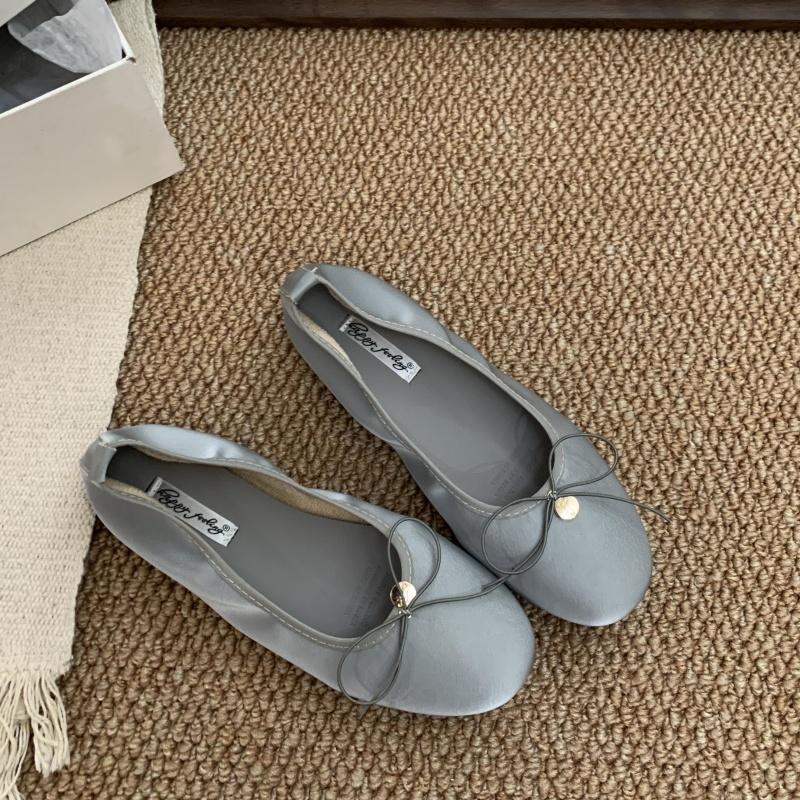 Fashion Bailamos 2025 New Women Flats Female Flats casual Ballet Dancing Shoes Foldable Sole Boat Shoes Summer Slip On Slipper Mules Sho