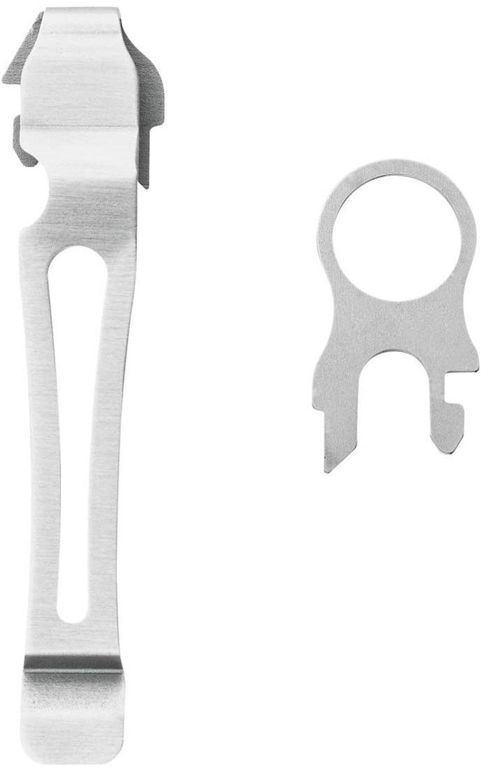 

LEATHERMAN Карманный зажим для шнурка, кольцо, японский продукт LTJ, многофункциональный инструмент LRPC и [оригинальный продукт] серебряный