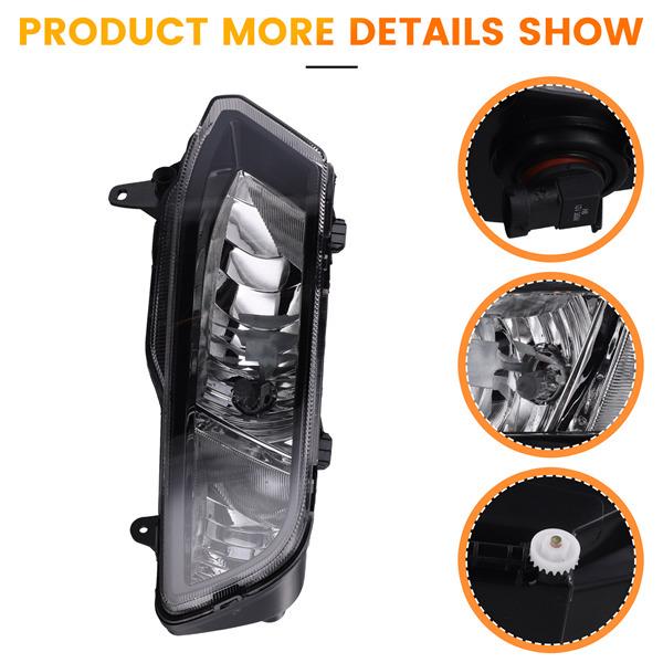 6C0941661D Fog Light for 2014-2018 VW Polo 6C Hatchback Front Left Bumper