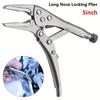 1Pcs Long Jaw Welding Clamp Pliers Chrome Vanadium Vise Grip Pliers  For Welding Metalwork