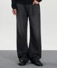 EXCONTAINER Semi-Wide Bootcut Jeans (Gewaschenes Schwarz)