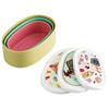 Skater Lunch Box Seal Container Storage Container Made in Japan (Large 400ml Medium 280ml Small 180ml) Set of 3 Ag+ Antibacterial Harry Potter Honeydu