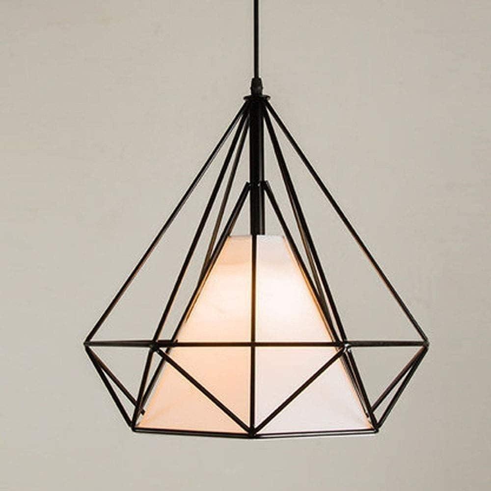 Industrial Pendant Light Led Adjustable Hanging Lamp Shade for Home Kitchen Metal Cage Pendant Lighting for Island Dining Room